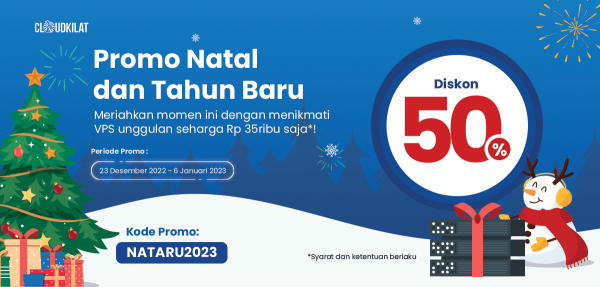 Promo diskon 50% untuk layanan Kilat VM 2.0! 